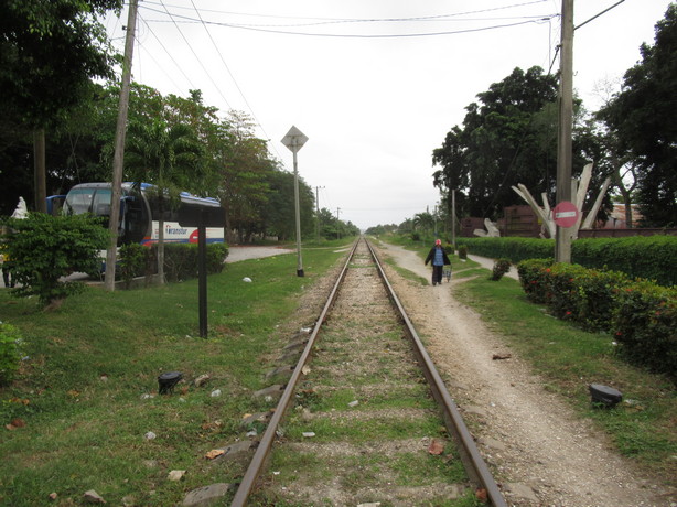 Spoorlijn zonder trein